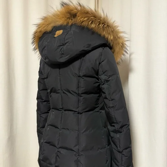 MACKAGE Adali in XS Black with fur - Picture 6 of 10